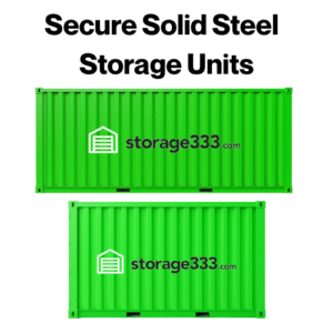 Solid Steel Self Storage Container Rental
